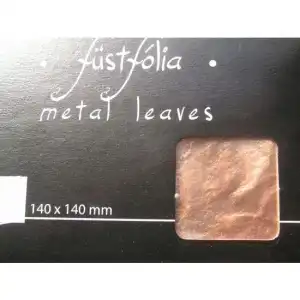2486 - Copper imitation foil, 14x14 cm, 5 sheets, Pentart, wholesale