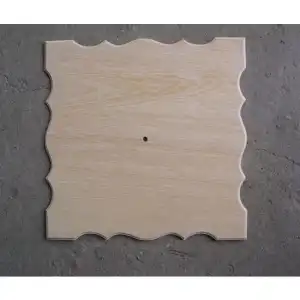 1918 Square wooden clock face - 33 x 33cm, Pentart, wholesale