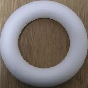 26307 - Sectioned polystyrene circle - 12.5 cm - Pent., wholesale