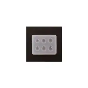 38181 Matrita, mulaj silicon transparent, 4x5x0.5cm - Pentart