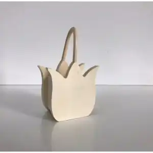 Mini cosulet placaj in forma de lalea - Pentart, angro