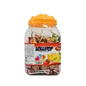 Set 100 acadele cu arome de fructe Aksoy, 14g - ambalate individual, angro