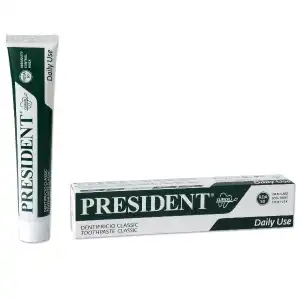 TOOTHPASTE PRESIDENT CLASSIC 75 ML, wholesale Supreva