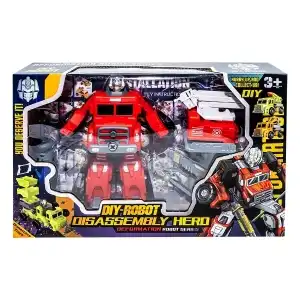 Robot transforms into a fire truck