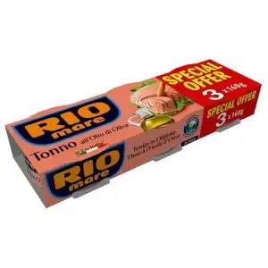 Tuńczyk w oliwie Rio Mare 3x160g, 480g, hurt