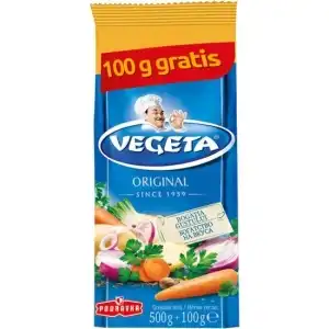 Baza warzywna Vegeta 500g + 100g gratis, hurt