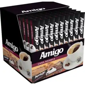 Cafea solubila 1.8g Amigo, 100 pliculete, en-gros