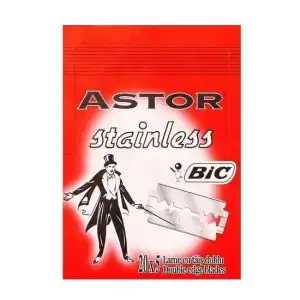 Bic Astor Stainless Shaving Blade Set, 100 Pieces, wholesale
