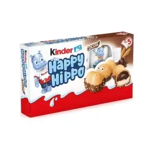 Kinder Happy Hippo wafle czekoladowe, 103,5 g, hurt