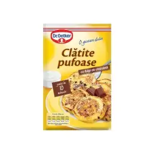 Dr. Oetker Fluffy Pancake Mix with Chocolate Chips, 160 g, wholesale