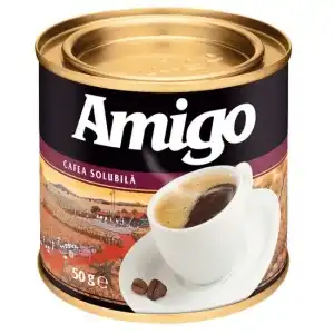 Cafea solubila Amigo 50g, en gros