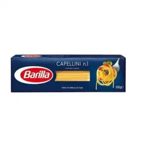 Paste Spaghetti Capellini n.1, Barilla 500g, engros