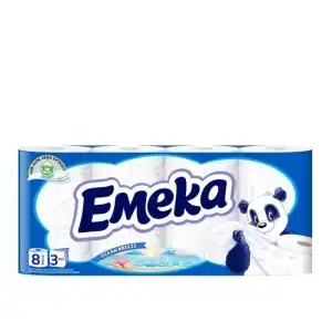 Emeka Ocean Breeze Toilet Paper, 3 Layers, 8 Rolls, wholesale