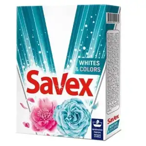 Detergent rufe manual White&Colors Savex 400g, engros