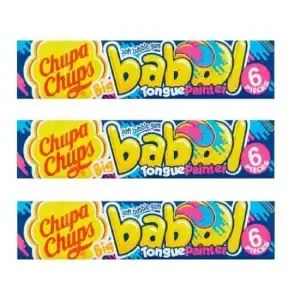 Дъвка Chupa Chups Big Babol Tongue Painter 27.6 г, на едро