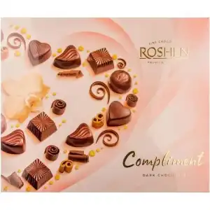 Praline de ciocolata asortate Roshen Compliment Mixed Chocolate 145g, angro
