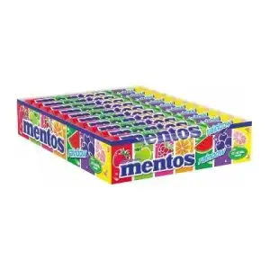 Mentos Rainbow gummy bears, fruit flavor, 37.5g, wholesale