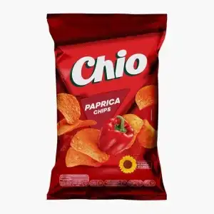 Chio Chips paprika-flavored potato chips 125g, wholesale
