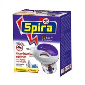 Течен репелент против комари Spira, 35 мл, 45 нощувки, на едро
