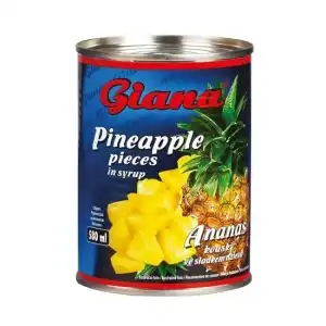Pineapple chunks in syrup, Giana, 580ml, wholesale