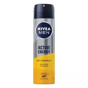 Deodorant spray pentru barbati Active Energy, 150 ml, Nivea, engros