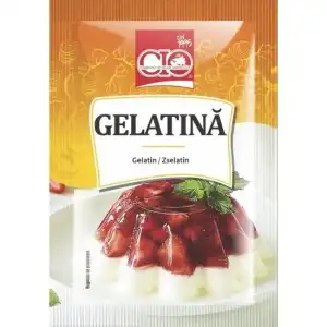 Gelatină CIO, 5g – ingredient pentru deserturi și prăjituri, engros