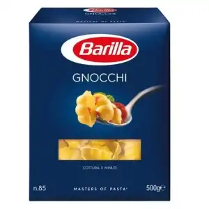 Paste scurte gnocchi n.85, Barilla, 500g, en gros