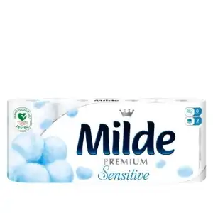 Milde Sensitive toilet paper, 3 layers, 8 rolls, wholesale