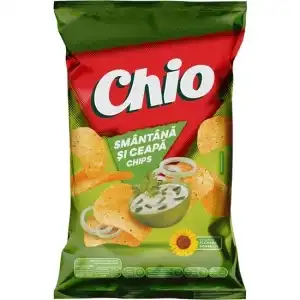Chio sour cream and onion flavored chips, 60g, wholesale