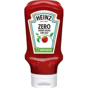 Heinz Ketchup Zero 400ml – Classic taste without sugar, wholesale