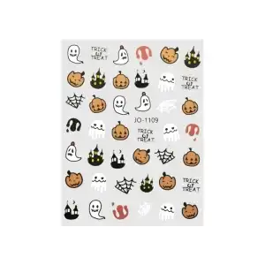 Halloween Nail Sticker Sela, JO-1109, wholesale