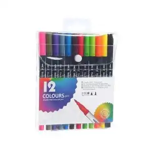 Marker 2 Heads 12pcs/set, 19334, wholesale