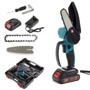 Mini Electric Chainsaw 6 inch With 1 Battery, 23630, wholesale