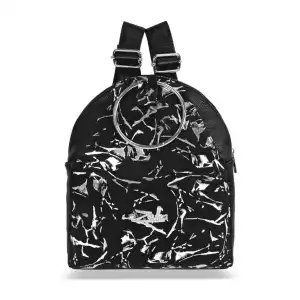 Zellia Women's Backpack 22090 BlackSilver Leaf, 53541642, wholesale