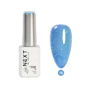 Oja semipermanentă Next By Zellia 10ml Floating Starry 018, 37374044, en-gros