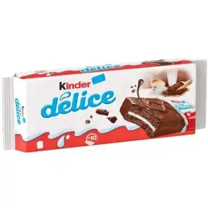 Kinder Delice milk and cocoa cake, T10, wholesale