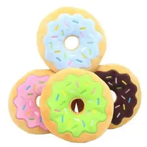 Squeaky cotton donuts, M000031, wholesale