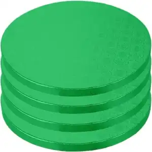 Green 35cm round cake pan, T100072, wholesale