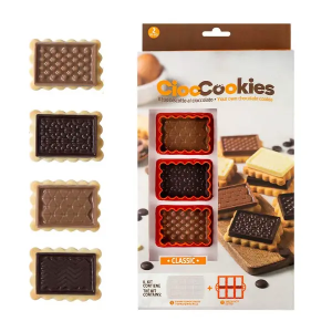 6-piece plastic cookie cutter, T09544, wholesale