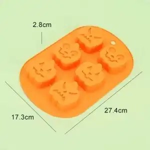 Silicone cake mold-pumpkin, T13129, wholesale