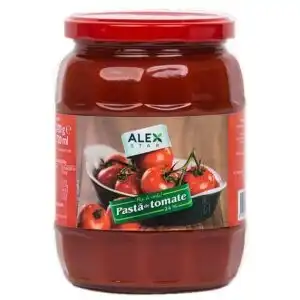 AlexStar Tomato paste 24% no added sugar, 720 g, wholesale