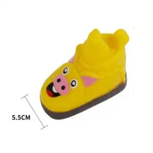 Csipogós gumi cipő-malac, K020907
