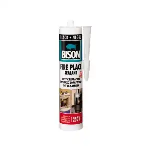 Mastic refractar rezistent la temperaturi ridicate, BISON Fire Place Sealant 1250°C, 530g, angro