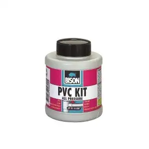 BISON PVC Kit rigid PVC pipe adhesive, 250ml, wholesale