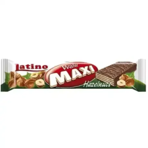 Napolitane Latino Maxi hazelnut, 60g, wholesale