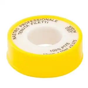 Taśma teflonowa PTFE 12mm x 0,1mm x 10m, hurt