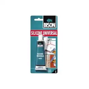 Silicon Universal BISON, alb, 60ml, en gros
