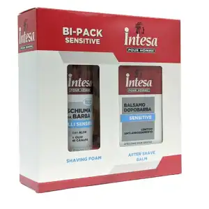 Bipack Intesa Sensitive Spumă de ras 300 ml si After 100 ml