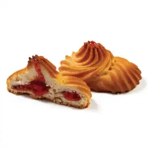 BISCUITI FURSECURI UMPLUTE CU GEM VISINE 0.4KG