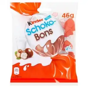 Kinder Schoko-Bons Milk Chocolate 46G (e), wholesale